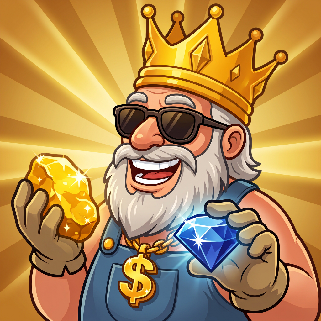 Gold Miner: Rags to Riches logo